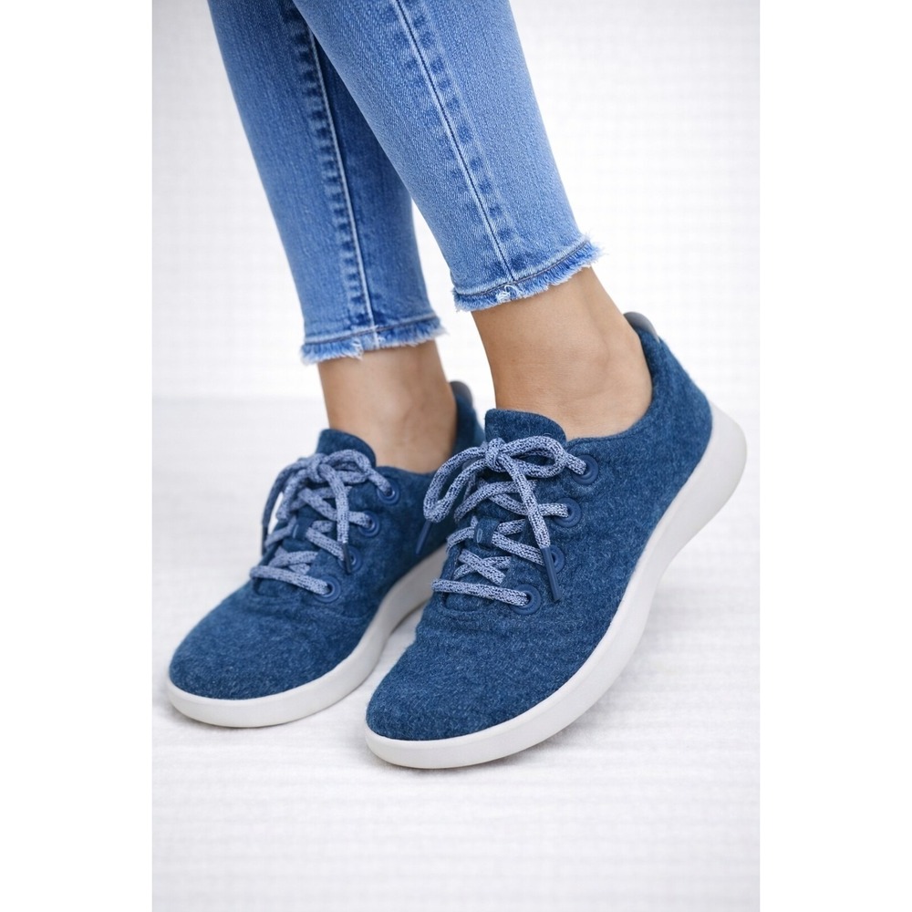 Allbirds Women's Teal Wool Runners Shoes size 8